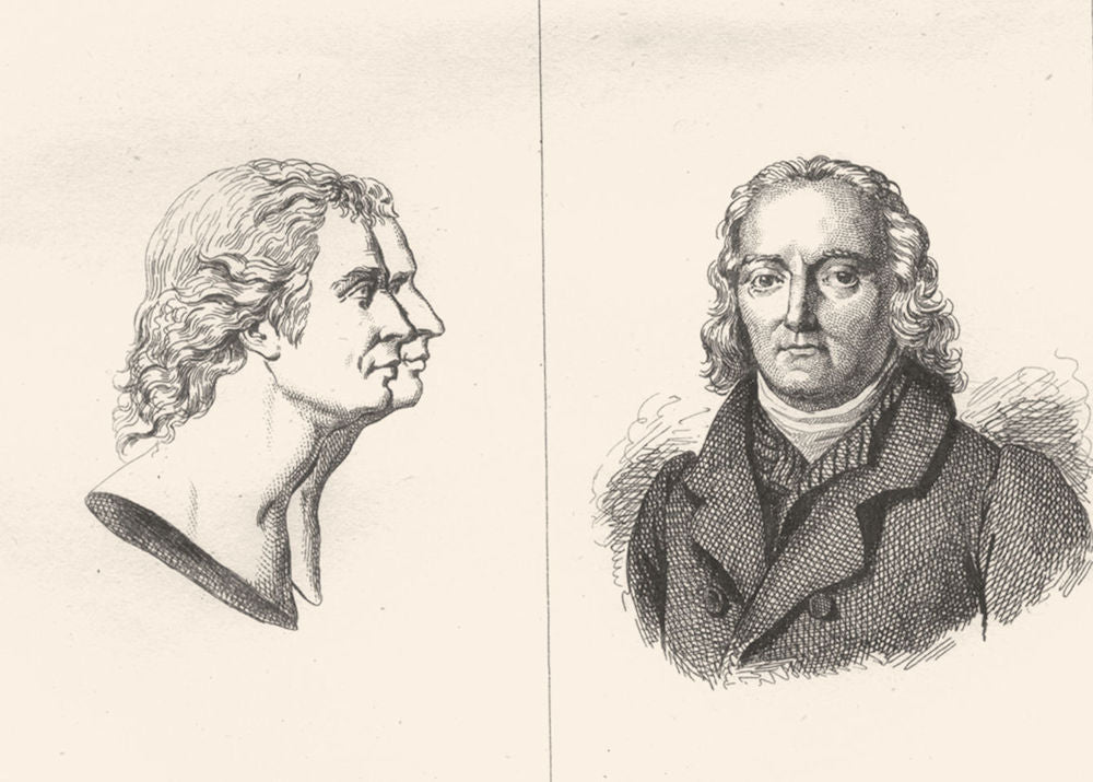 ARDÈCHE. Etienne et Joseph Montgolfier; Boissy d'Anglas 1835 old antique print